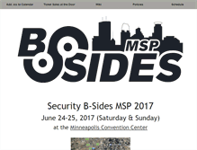 Tablet Screenshot of bsidesmsp.org